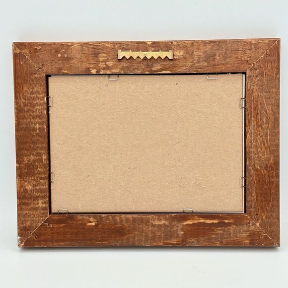 Vintage Pat Richter “The Gathering” Snowman & Teddy Bears Matted & Framed Print - Picture 4 of 5